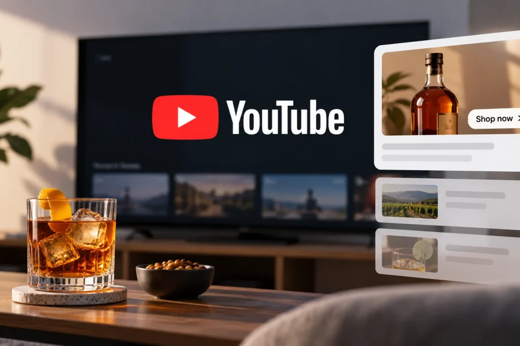 Alcohol brands get YouTube's personalized ad inventory, and the targeting calculus just changed